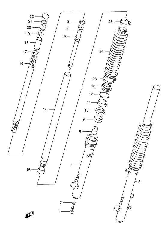 Front damper