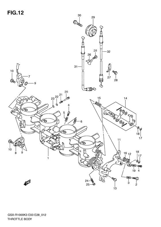 Throttle body