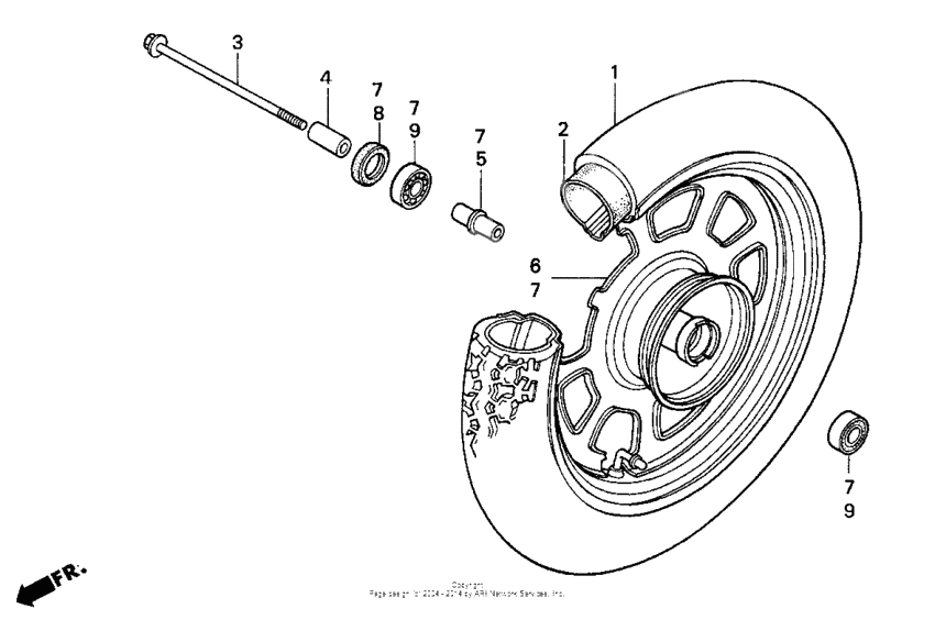 Front wheel