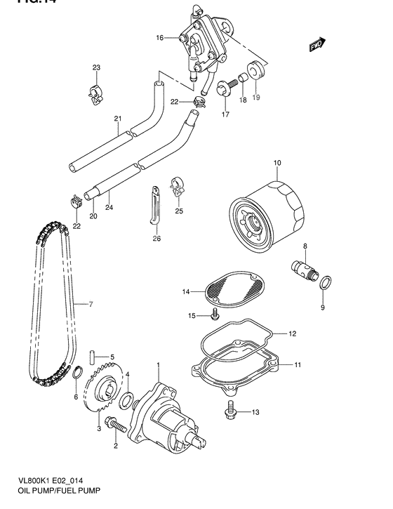 Oil pump / fuel pump              

                  Model k1/k2/k3/k4