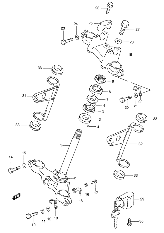 Steering stem              

                  P9