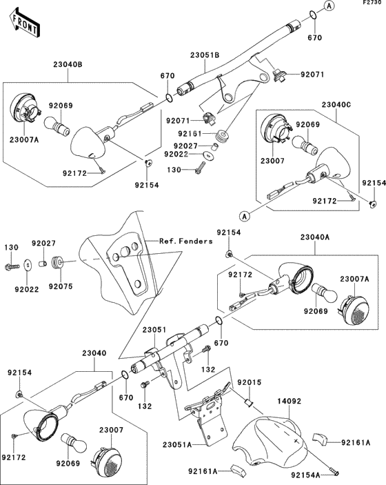 Turn signals(faf/fbf)