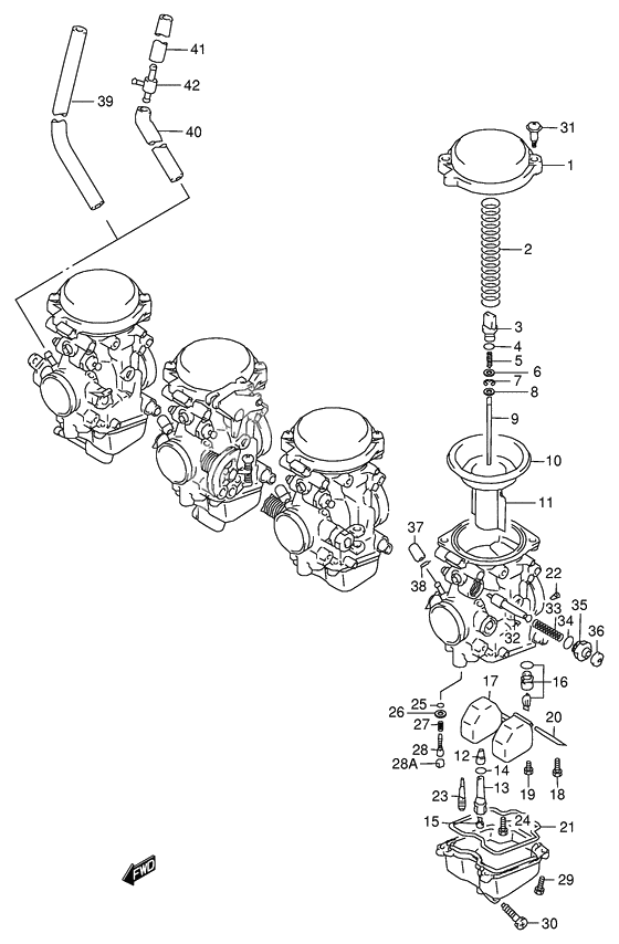 Carburetor assy