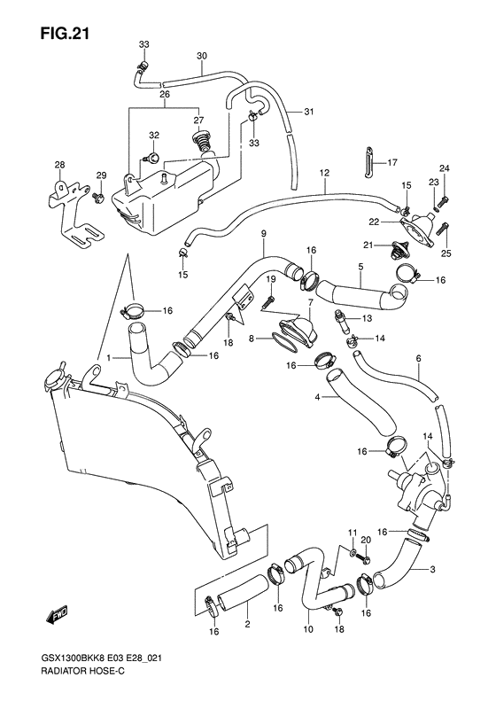 Radiator hose