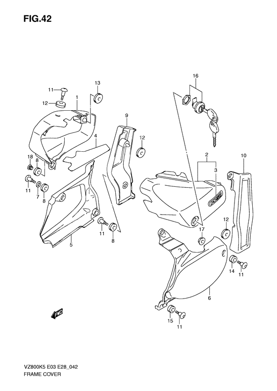 Frame cover              

                  Vz800