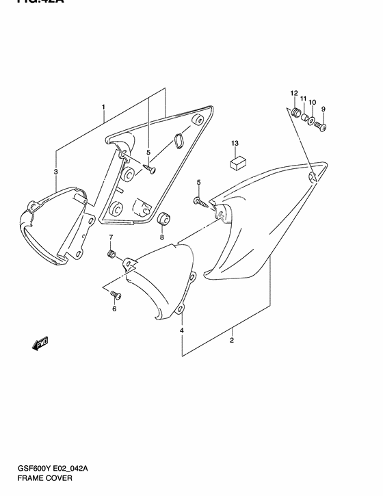 Frame cover              

                  Model k2/k3/k4