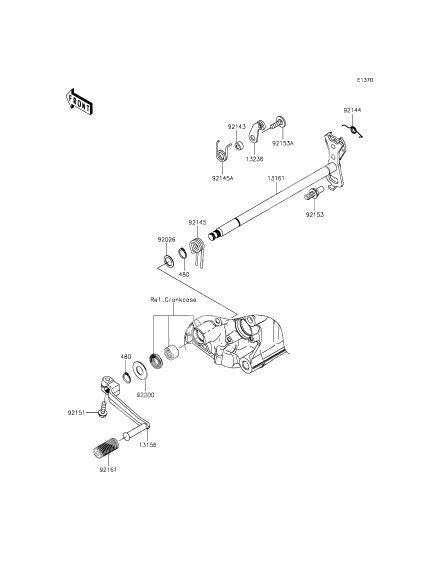 Gear change mechanism