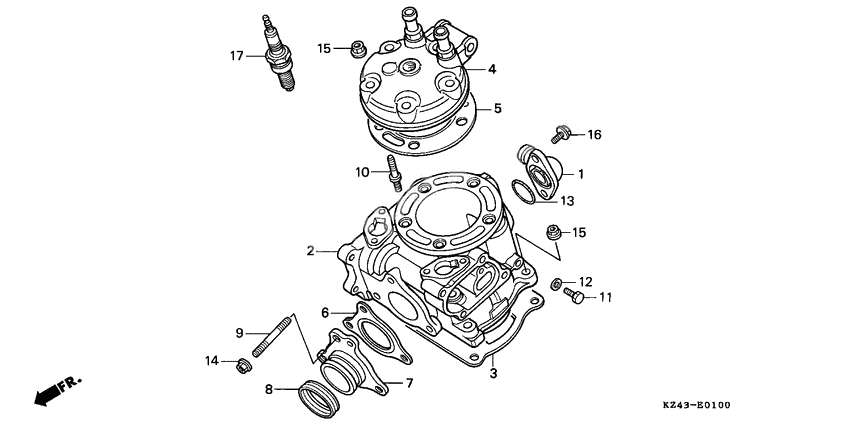 Cylinder/cylinder head