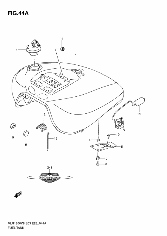 Tank fuel              

                  Vlr1800l0