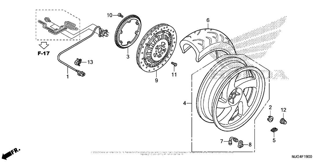Заднее колесо