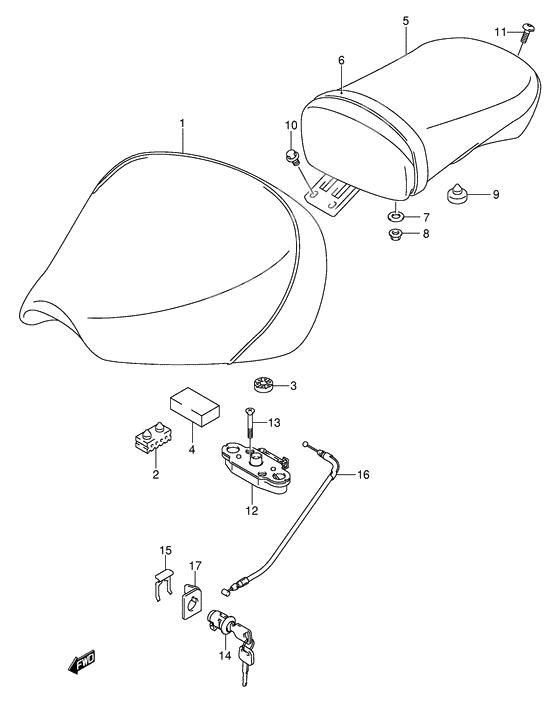 Seat              

                  Model y/k1