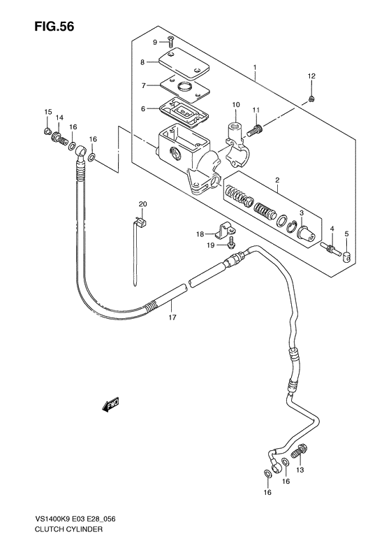 Clutch cylinder