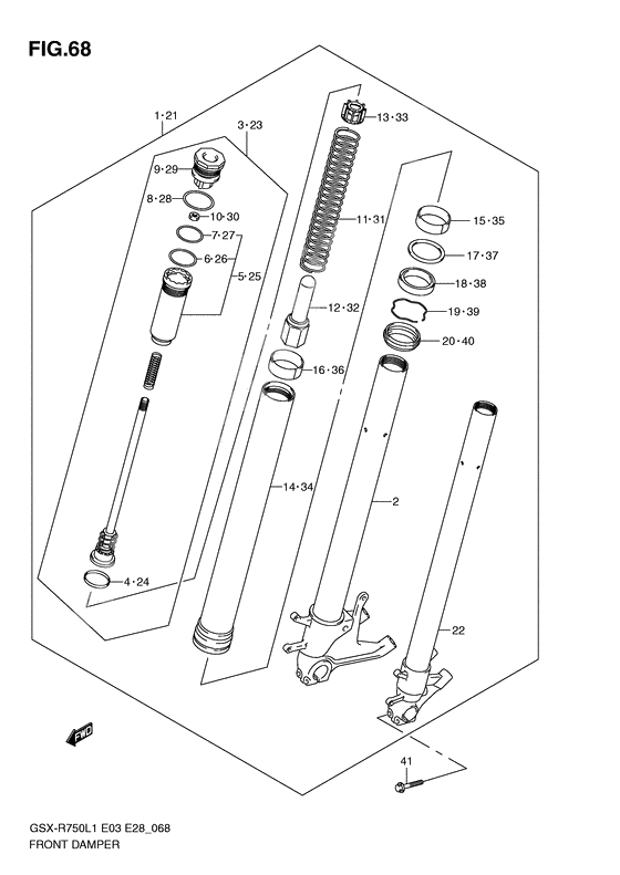 Front damper