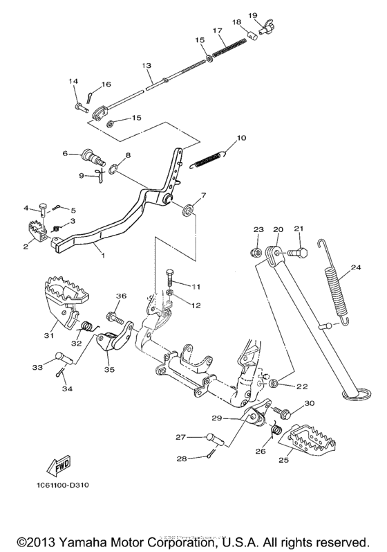 Подножки & Подставка