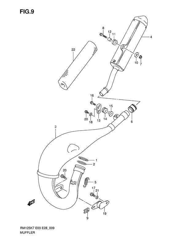 Muffler comp