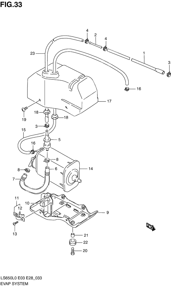 Evap system              

                  E33