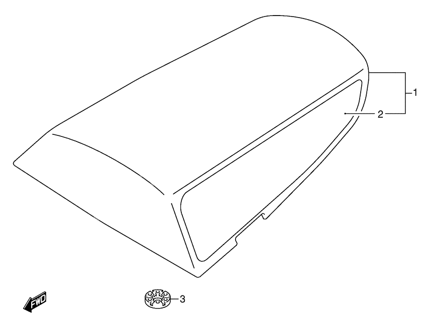 Seat tail box              

                  Model k1