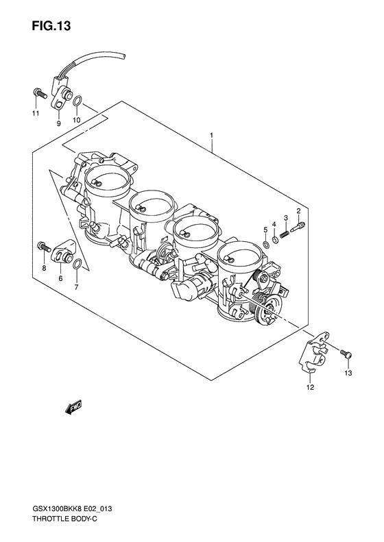 Throttle body