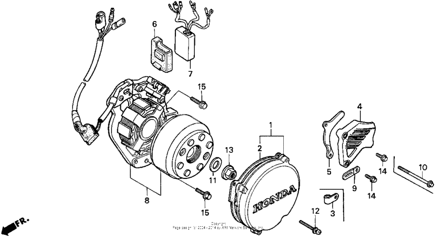 Left crankcase cover