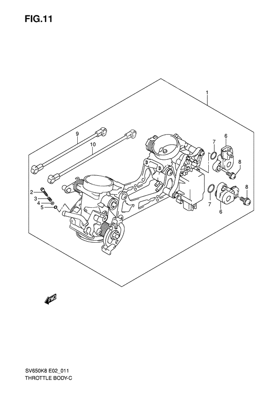 Throttle body