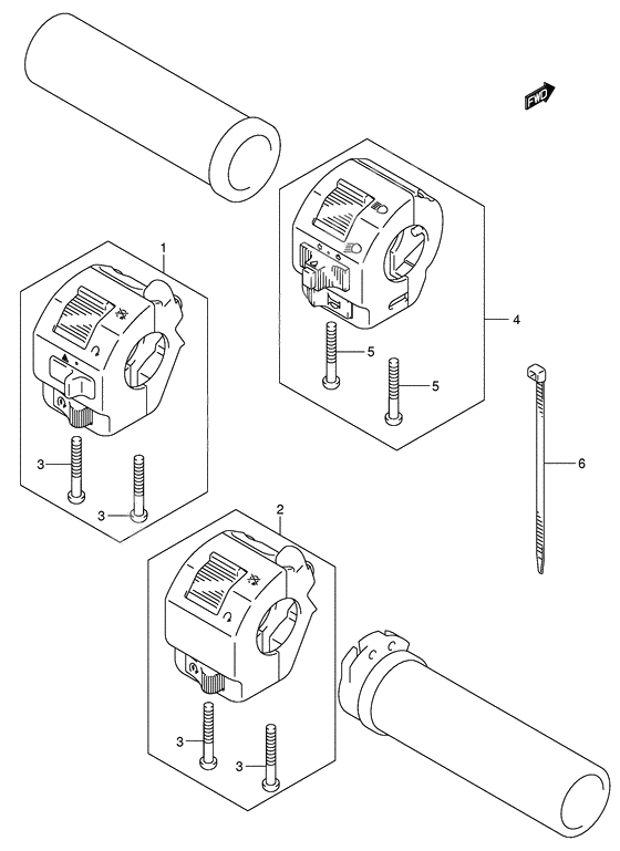 Handle switch              

                  Model k3