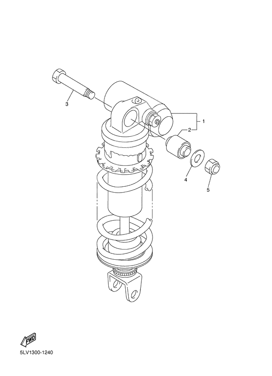 Rear suspension