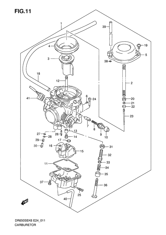 Carburetor assy