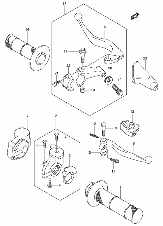 Handle lever              

                  Model k1/k2/k3