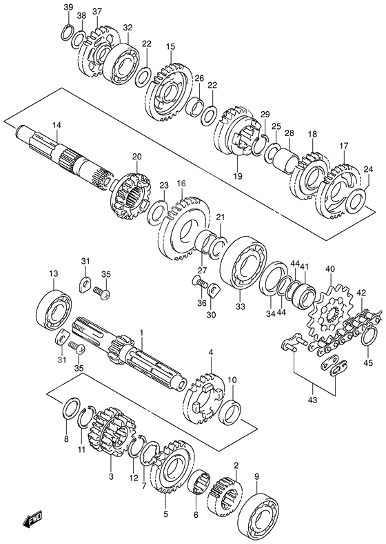 Transmission              

                  Model k1/k2/k3