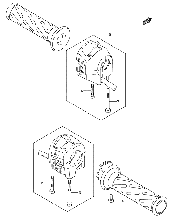 Handle switch