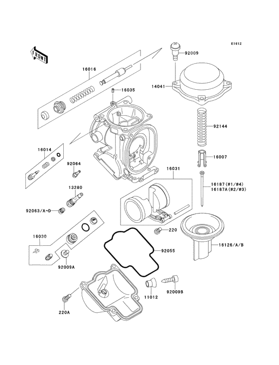 Carburetor parts