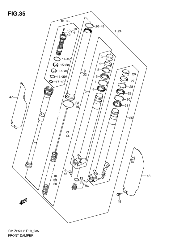 Front damper