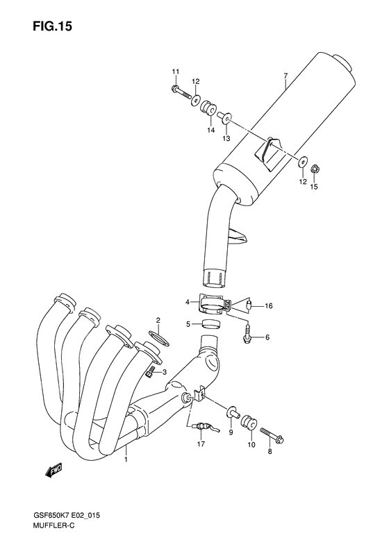 Muffler comp