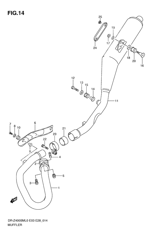 Muffler comp