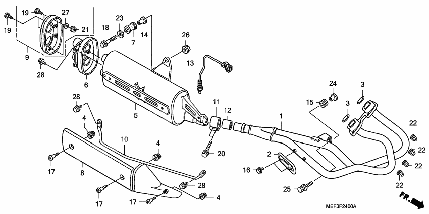 Exhaust muffler