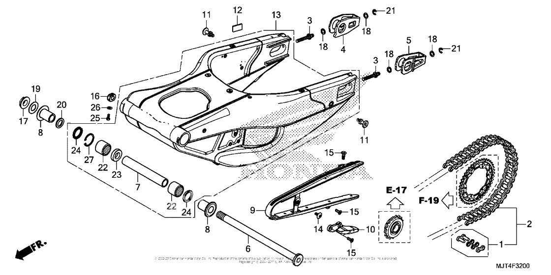 Задний рычаг (Маятник)