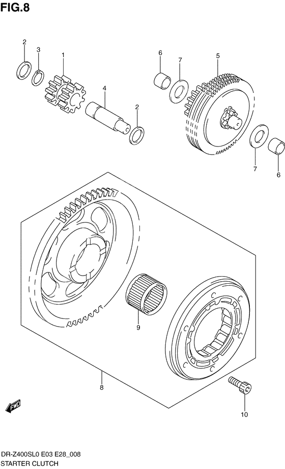 Starter clutch