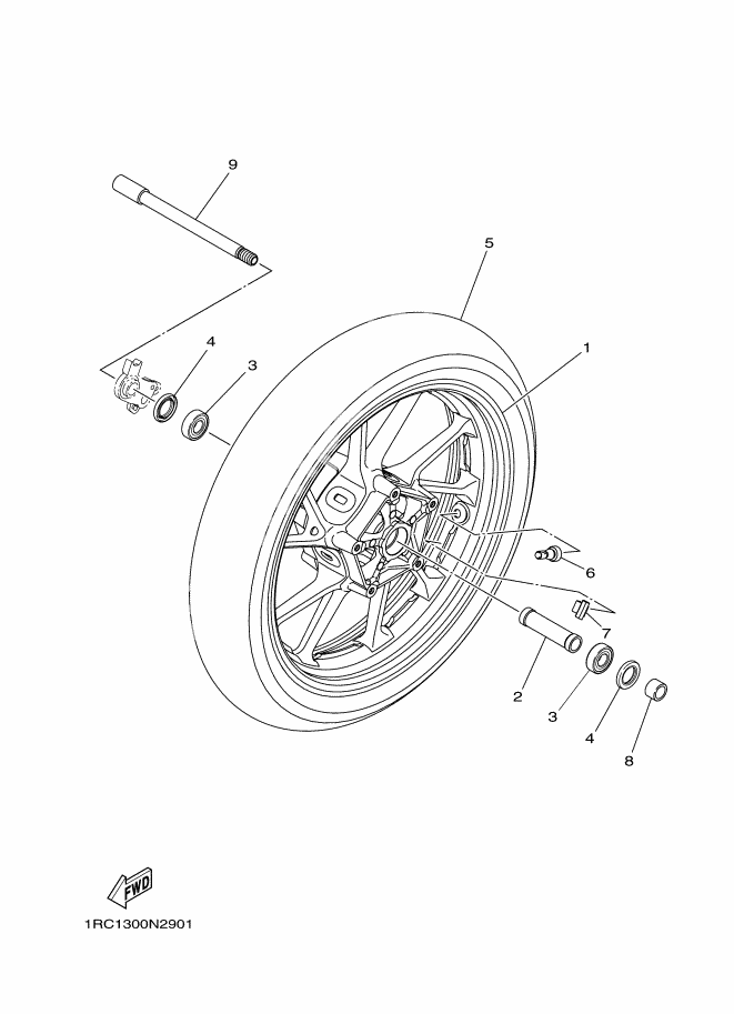 FRONT WHEEL