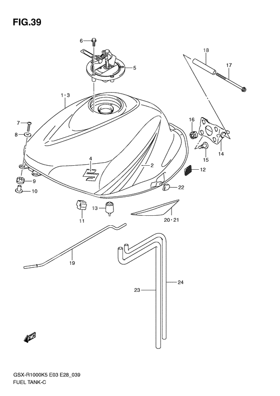 Tank fuel              

                  Model k5
