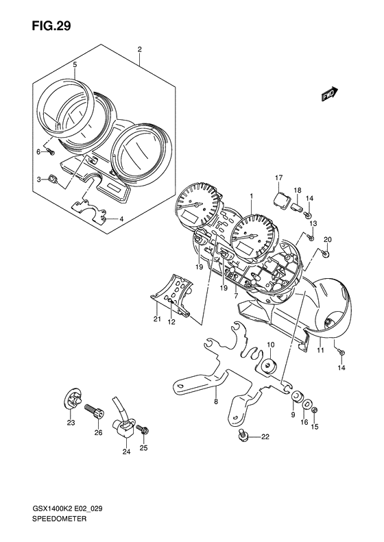 Speedometer              

                  Model k1/k2/k3/k4