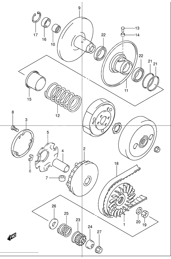 Transmission              

                  1)(model y/k1