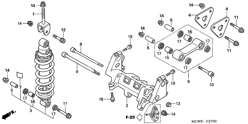 Rear cushion              

                  VFR800