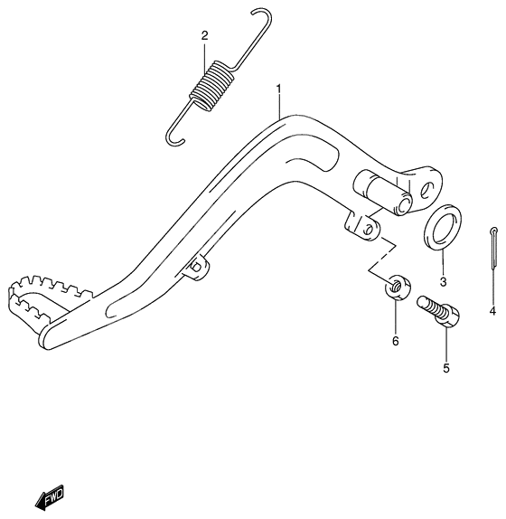 Front brake caliper              

                  Model k2/k3/k4