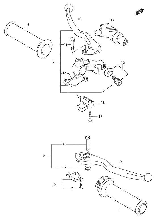 Handle lever              

                  Model k2