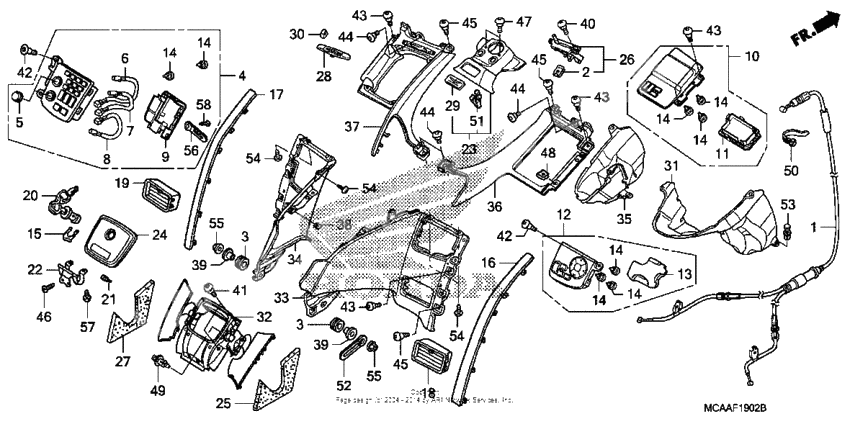 Shelter (gl1800'06-) (airbag)