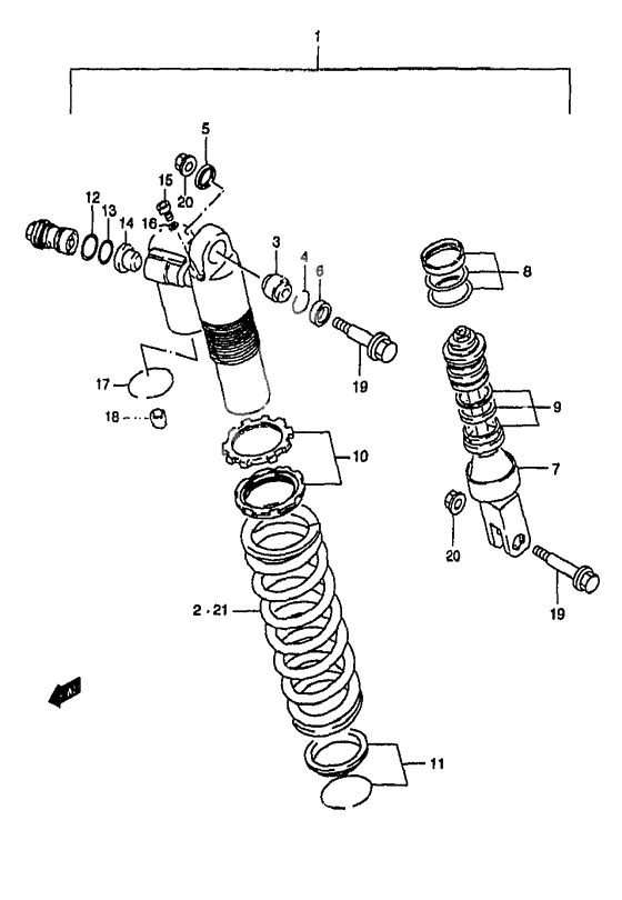 Shock absorber              

                  Model t