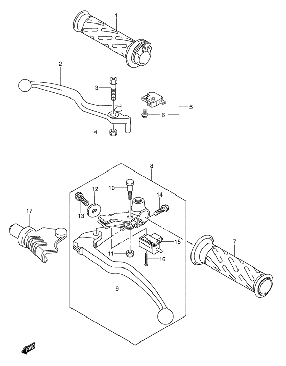 Handle lever