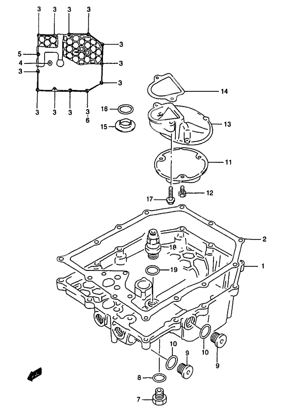 Oil pan