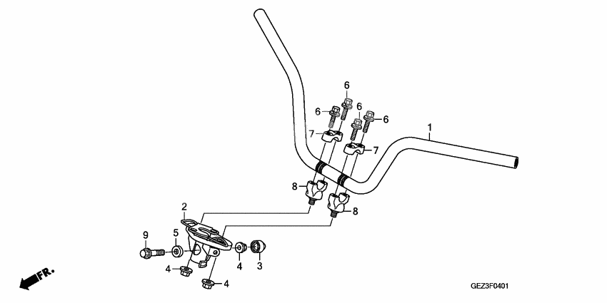 Handle pipe              

                  NPS508/9