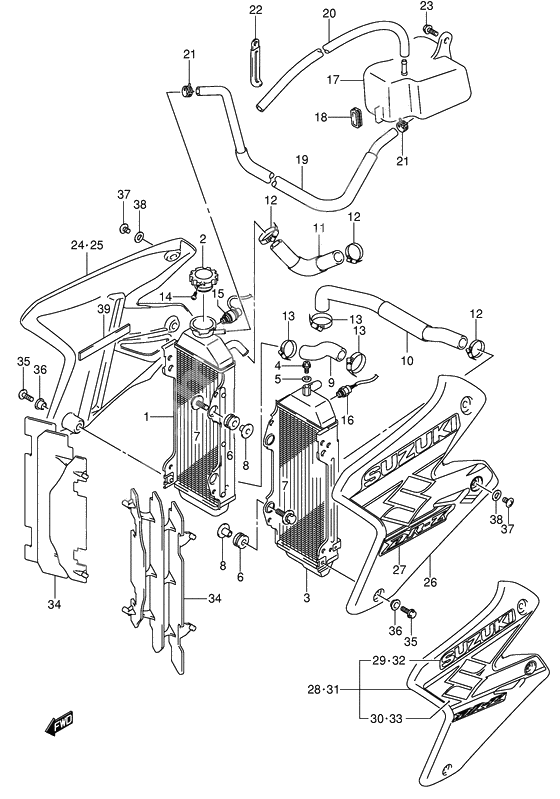 Radiator              

                  Model k2/k3